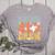 Infant Teacher Boo Crew Ghost Groovy Halloween For Women Women's Heather T-Shirt Athletic Heather