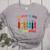 Its Okay To Feel All The Feels Mood Color Crayons Teacher Women's Heather T-Shirt Athletic Heather
