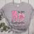 K Is For Kindergarten Teacher Coquette Bow Back To School Women's Heather T-Shirt Athletic Heather