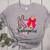 K Is For Kindergarten Teacher Coquette Bow Back To School Women's Heather T-Shirt Athletic Heather K Is For Kindergarten Teacher Coquette Bow Back To School Women's Heather T-Shirt Athletic Heather