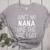 Kids Ain't No Nana Like The One I Got Women's Heather T-Shirt Athletic Heather