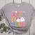 Kinder Boo Crew Kindergarten Teacher Student Halloween Women's Heather T-Shirt Athletic Heather Kinder Boo Crew Kindergarten Teacher Student Halloween Women's Heather T-Shirt Athletic Heather