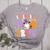 Kindergarten Boo Crew Spooky Kindergarten Halloween Teacher Women's Heather T-Shirt Athletic Heather