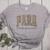 Leopard Paraprofessional Back To School Para Squad Teacher Women's Heather T-Shirt Athletic Heather Leopard Paraprofessional Back To School Para Squad Teacher Women's Heather T-Shirt Athletic Heather