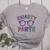 Little Mr Miss SMARTY PANTS Graduation Alumni Teacher Women's Heather T-Shirt Athletic Heather
