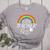 Luckiest Teacher Ever Rainbow- St Patricks Day Teacher Women's Heather T-Shirt Athletic Heather Luckiest Teacher Ever Rainbow- St Patricks Day Teacher Women's Heather T-Shirt Athletic Heather
