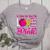 In October We Wear Pink Love Teacher Breast Cancer Awareness Women's Heather T-Shirt Athletic Heather