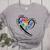 Para Heart Teacher Paraprofessional Paraeducator Men Women Women's Heather T-Shirt Athletic Heather Para Heart Teacher Paraprofessional Paraeducator Men Women Women's Heather T-Shirt Athletic Heather