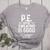 PE Physical Education Teacher Sweating Men Women Women's Heather T-Shirt Athletic Heather PE Physical Education Teacher Sweating Men Women Women's Heather T-Shirt Athletic Heather