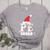 PE Squad Christmas PE Teacher Matching Xmas Women's Heather T-Shirt Athletic Heather