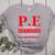 PE Where Sweating Is Good But Deodorant Is Better PE Teacher Women's Heather T-Shirt Athletic Heather PE Where Sweating Is Good But Deodorant Is Better PE Teacher Women's Heather T-Shirt Athletic Heather