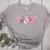 Pink Ghost Teach Halloween Teacher In Spooky Season Women's Heather T-Shirt Athletic Heather