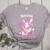 Pink Unicorn Spanish Teacher Regalos Para Bilingue Teacher Women's Heather T-Shirt Athletic Heather