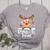 Pre-k Teacher Squad Reindeer Teacher Christmas Women's Heather T-Shirt Athletic Heather