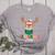 Preschool Crew Xmas Reindeer Teacher Student Christmas Women's Heather T-Shirt Athletic Heather