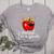 Pretend I'm A Pirate Teacher Apple Talk Like A Pirate Day Men Women Kids Women's Heather T-Shirt Athletic Heather