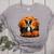 Pumpkin Boston Terrier Costume On Boston Terrier Halloween Women's Heather T-Shirt Athletic Heather