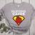 Real Superheroes Don't Wear Capes Teacher Shirt Teaching Te Women's Heather T-Shirt Athletic Heather