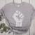 Redfored Shirt Red For Ed Protest Teachers Fist Women's Heather T-Shirt Athletic Heather Redfored Shirt Red For Ed Protest Teachers Fist Women's Heather T-Shirt Athletic Heather