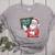 Santa Teacher 67 Math Christmas Xmas Holiday Number 67 Women's Heather T-Shirt Athletic Heather Santa Teacher 67 Math Christmas Xmas Holiday Number 67 Women's Heather T-Shirt Athletic Heather