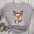 Science Teacher Squad Reindeer Christmas Teacher Xmas Lights For Men Women Women's Heather T-Shirt Athletic Heather