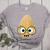 The Smart Seed Good Egg Teacher Halloween Costume Food Group Women's Heather T-Shirt Athletic Heather