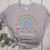 Special Education Dream Team Rainbow SPED Teacher Autism Women's Heather T-Shirt Athletic Heather