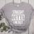 Straight Outta Energy Teacher Life Back To School Teacher Women's Heather T-Shirt Athletic Heather
