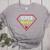 Super Heroe Maestra Espanol Spanish Super Teacher Women's Heather T-Shirt Athletic Heather