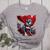 Super Power Superhero Boston Terrier Dog For Men Women Kids Women's Heather T-Shirt Athletic Heather