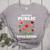 Support Public Education Cute Floral Teacher Red For Ed Women's Heather T-Shirt Athletic Heather