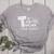 T Is For Teacher And Tacos For Teacher & Tacos Lovers Men Women Girls Kids Women's Heather T-Shirt Athletic Heather