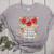 I Teach The Cutest Apples In The Orchard Cute Fall Teacher Women's Heather T-Shirt Athletic Heather