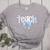 Teach Teacher Coquette Bow Pencil Back To School First Day Women's Heather T-Shirt Athletic Heather Teach Teacher Coquette Bow Pencil Back To School First Day Women's Heather T-Shirt Athletic Heather