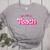 Teacher Life My Job Is Teach Women's Heather T-Shirt Athletic Heather Teacher Life My Job Is Teach Women's Heather T-Shirt Athletic Heather