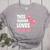 This Teacher Loves Her Flock Teaching Flamingo Girl Women's Heather T-Shirt Athletic Heather This Teacher Loves Her Flock Teaching Flamingo Girl Women's Heather T-Shirt Athletic Heather