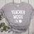Teacher Mode On School Education Educator Women's Heather T-Shirt Athletic Heather