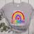 Teacher You Are a Rainbow Of Possibilities Funny Women's Heather T-Shirt Athletic Heather Teacher You Are a Rainbow Of Possibilities Funny Women's Heather T-Shirt Athletic Heather