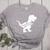 Teacher Saurus T Shirt For Men And Women Women's Heather T-Shirt Athletic Heather