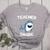 Teacher Shark Teaching Back To School Kindergarten Women's Heather T-Shirt Athletic Heather