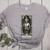 The Teacher Skeleton Tarot Card Women's Heather T-Shirt Athletic Heather The Teacher Skeleton Tarot Card Women's Heather T-Shirt Athletic Heather