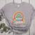 Teacher The Wonder Of Teaching Is Watching Caterpillar Women's Heather T-Shirt Athletic Heather