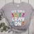 Teacher's Get Your Cray On Dabbing Crayons Women's Heather T-Shirt Athletic Heather Teacher's Get Your Cray On Dabbing Crayons Women's Heather T-Shirt Athletic Heather