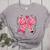 Teaching Is A Work Of Heart Pencil Bow Teacher Valentine Women's Heather T-Shirt Athletic Heather Teaching Is A Work Of Heart Pencil Bow Teacher Valentine Women's Heather T-Shirt Athletic Heather