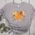 Thanksgiving Teacher Pencil Bow One Thankful Teacher Fall Women's Heather T-Shirt Athletic Heather