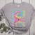 Tie Dye 2nd Grade Typography Team Second Grade Teacher Women's Heather T-Shirt Athletic Heather Tie Dye 2nd Grade Typography Team Second Grade Teacher Women's Heather T-Shirt Athletic Heather