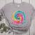 Tie Dye Prek Teacher Rainbow Preschool Back To School Girl Women's Heather T-Shirt Athletic Heather Tie Dye Prek Teacher Rainbow Preschool Back To School Girl Women's Heather T-Shirt Athletic Heather