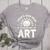 Today’s Good Mood Is Sponsored By Art Teacher Sun Tee Women's Heather T-Shirt Athletic Heather