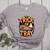 Trick Or Tray Halloween Cafeteria Teacher School Women's Heather T-Shirt Athletic Heather Trick Or Tray Halloween Cafeteria Teacher School Women's Heather T-Shirt Athletic Heather