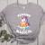 Unicorn Teacher Reading Is Magical Book Women's Heather T-Shirt Athletic Heather